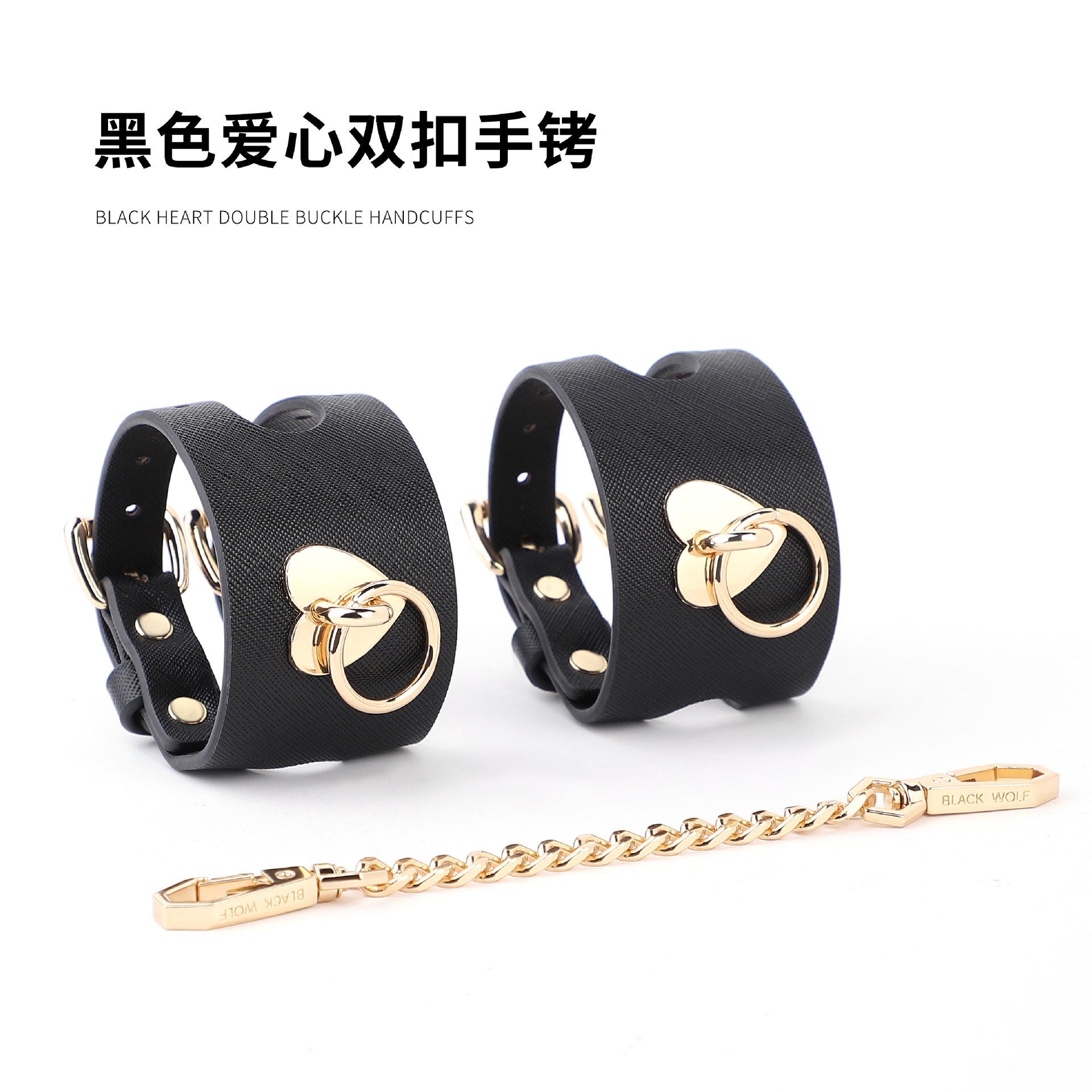 SM Sexy Flower Bell Two-piece Set Collar Handcuffs