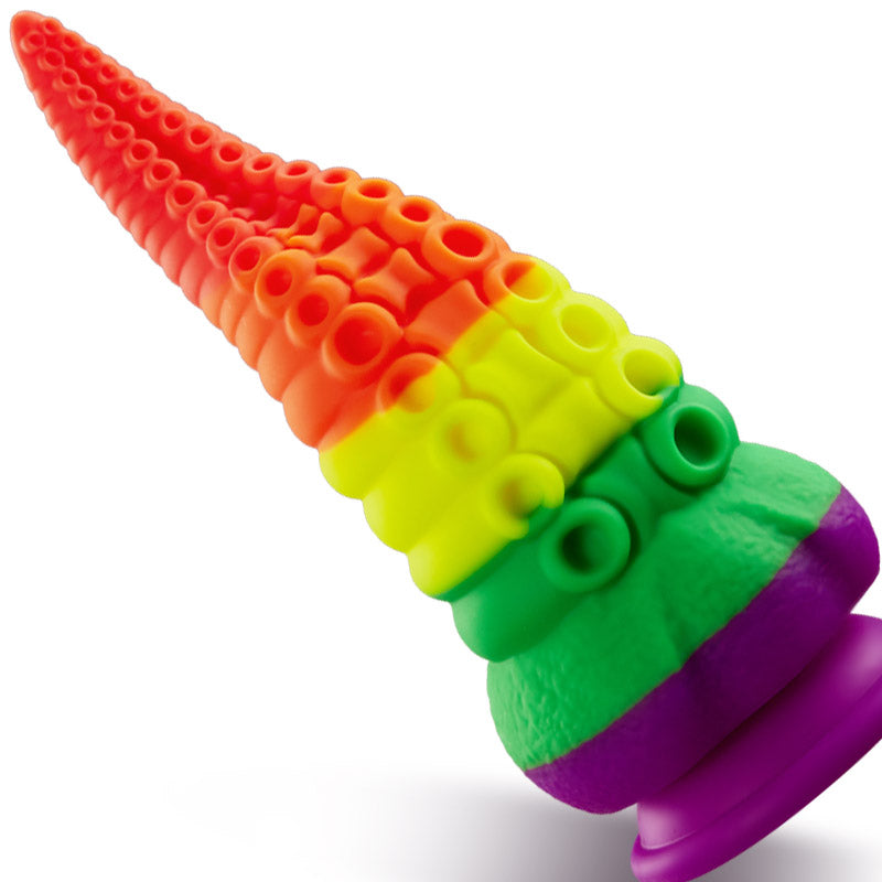 Orlagh 8.66 Inch Rainbow Dildo with Suction Cup