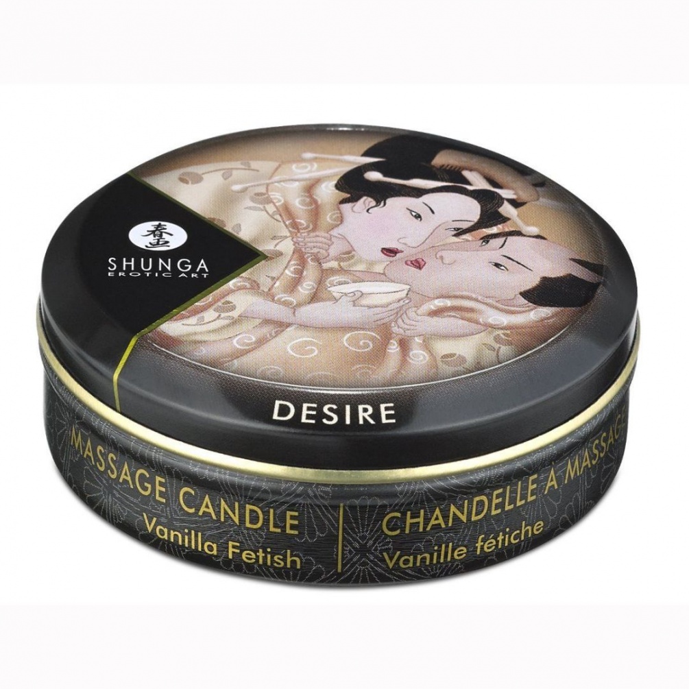 Shunga - Desire Vanilla Massage Candle - 30ml Photos-2