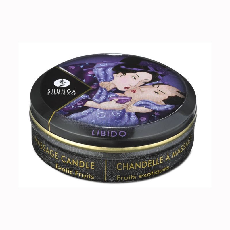 Shunga - Tropical Fruit Massage Candles - 30ml Photos - 2