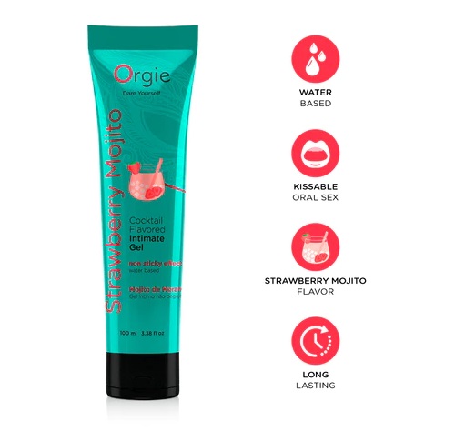 Orgie - Strawberry Mojito Lubricant - 100ml Photos - 3