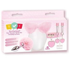 Icon Brands Try-Curious Kitten Bonding Set - Pink