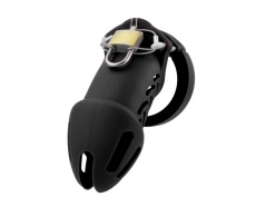 FAAK - Silicone Chastity Lock 113 - Black