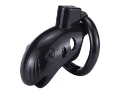 MT - Plastic Chastity Lock Metal Lock - Black