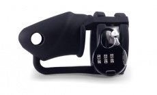 Lock-a-Willy - Silicone Chastity Lock - Black