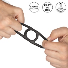 CEN - Alpha Commander Penis Ring - Black