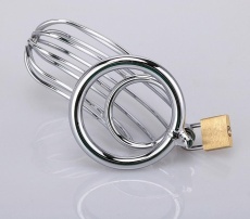 XX-Dreamstoys - Banana-shaped metal chastity lock