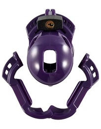 Locked in Lust - Vice Mini V2 Chastity Lock - Purple