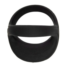 Nasstoys - Increased hardness Electric testicle penis ring - Black