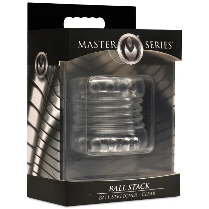 Master Series - 柔軟彈性箍睪環 - 透明 照片-10