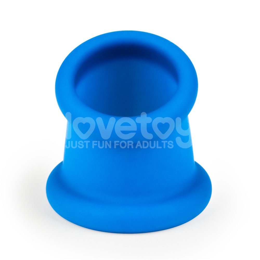 Lovetoy - Pinnacle Pro 陰囊拉伸箍睪環 - 藍色 照片-6