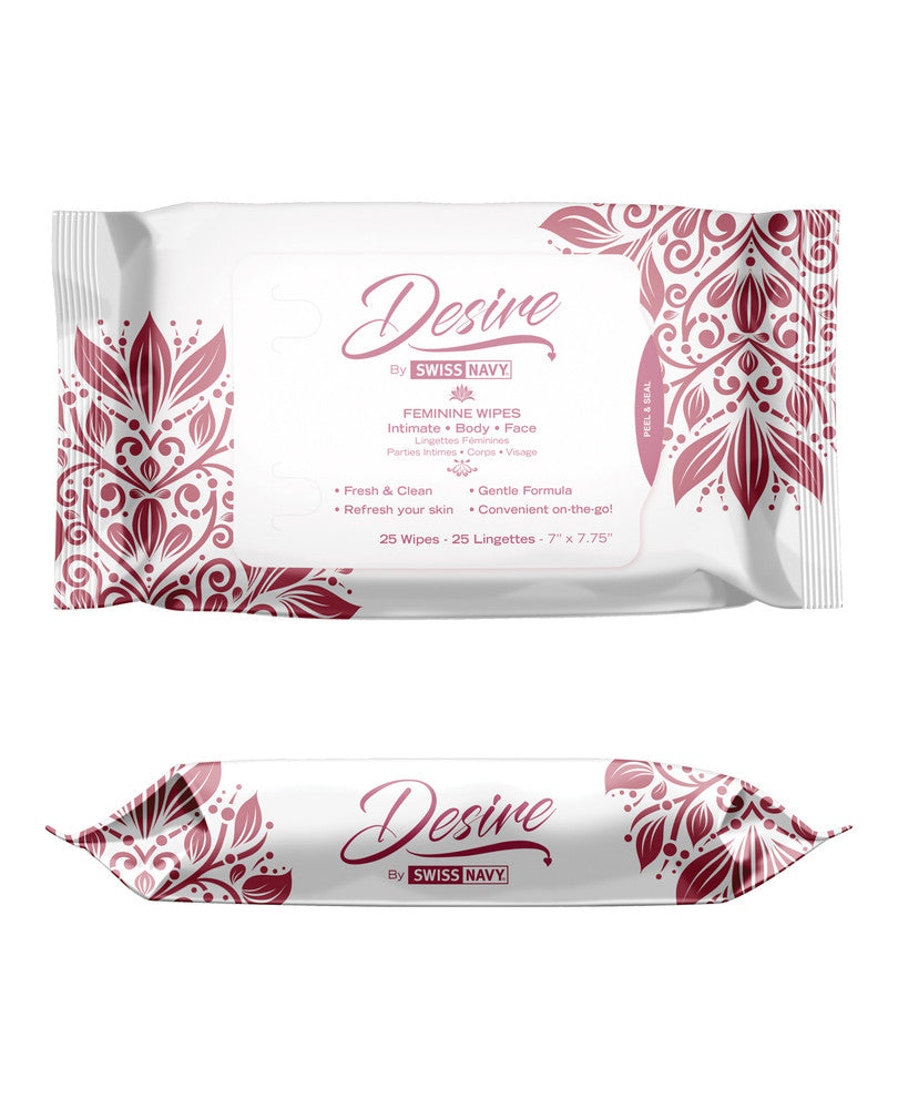 Swiss Navy Desire Feminine Wipes